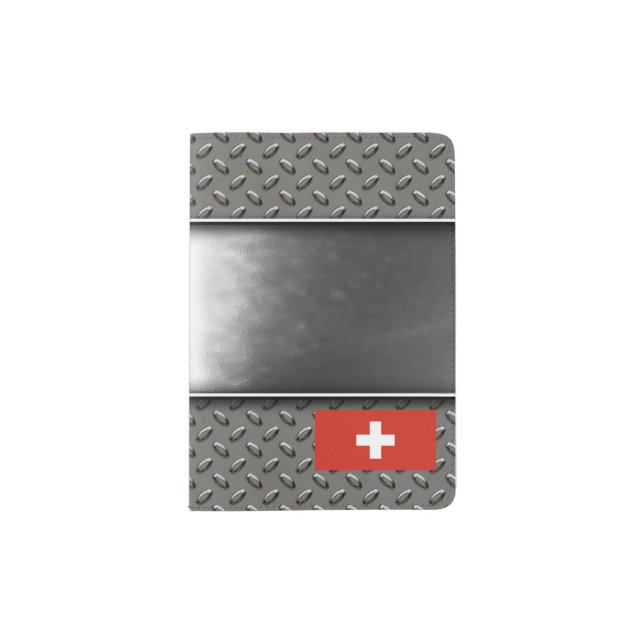Funda De Pasaporte Bandera de Suiza (Anverso)