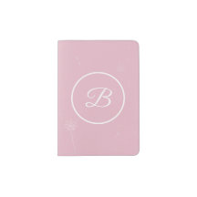 Cubierta del pasaporte| Dandelion (rosa)
