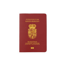 Cubierta del pasaporte Rheinbergen - Borgoña