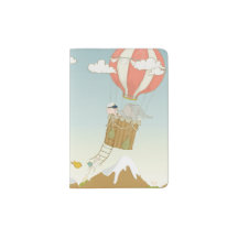 Cubierta del pasaporte Wanderlust - Aire