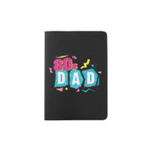Diseño estilo Neon Retro de Papá de los 80