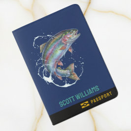 Funda De Pasaporte Fiherman Passport, Name, Holiday, Fly Fishing