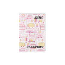 Hermosos titulares de pasaportes profesionales