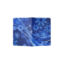 Navidades del Blue Winter Snowflakes