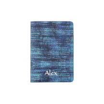 Patrón de denim azul oscuro