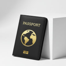 Simple Personalizado de Negro y Dorado 