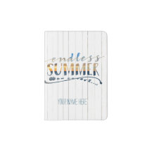 Tipografía tropical de la puesta del sol de las