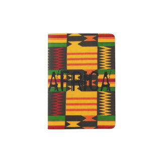 Funda De Pasaporte Titular de pasaporte de diseño impreso africano