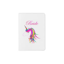 Titular de pasaporte de novia de Unicorn