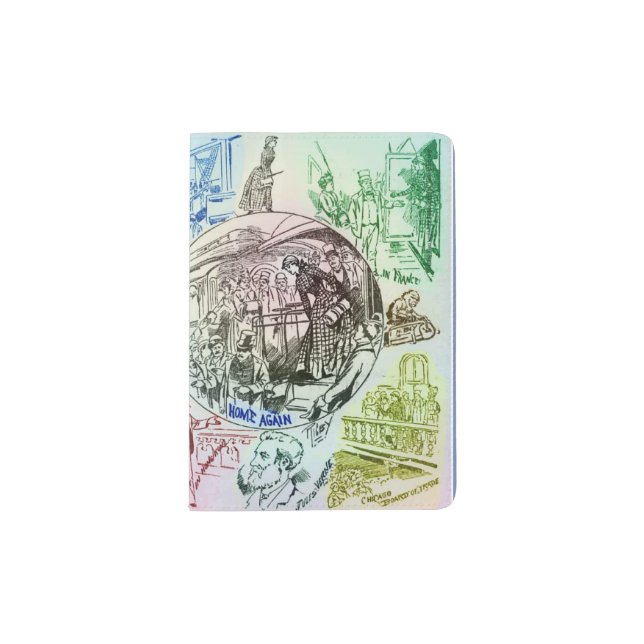 Funda De Pasaporte Titular del pasaporte de llegada de Nellie Bly (Anverso)