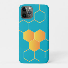 Funda de patrón molecular para iPhone 11 Pro de Ho