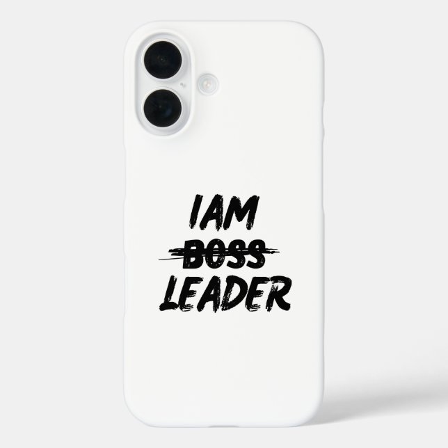Funda de personalización de color "Iam Leader no j (Reverso )