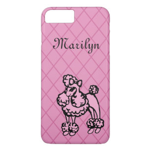 Funda de Poodle iPhone 7 Plus personalizado