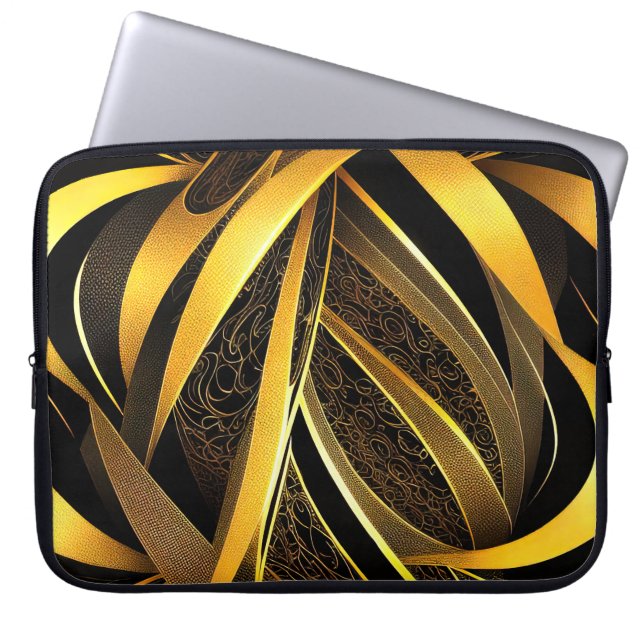 Funda de portátil de diseño abstracto de Eva 4 (Frente)
