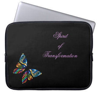 funda de portátil de mariposa inspiradora bonito