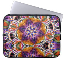 Funda de portátil Kaleidoscope Neoprene