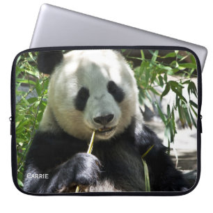 Funda de portátil Panda Bear Personalizado