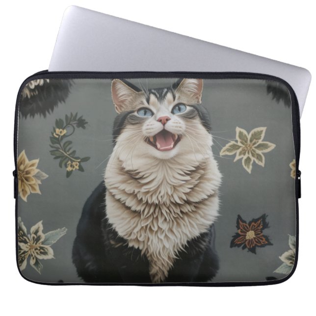 funda de portátil para gatos (Frente)