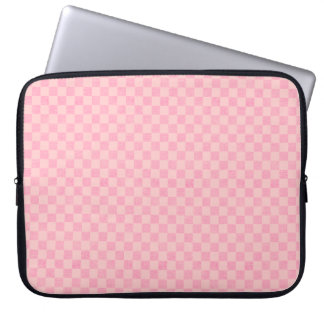 Funda de portátil rosa ligero para cheques