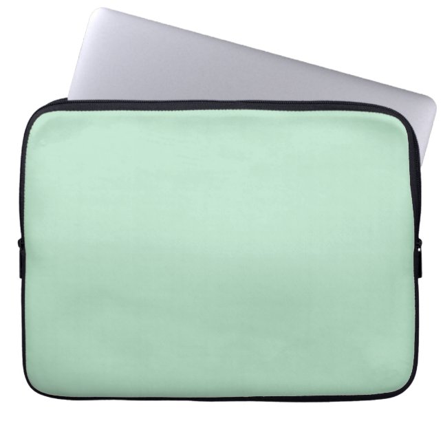 Funda de portátil verde de personalizado Mint (Frente)