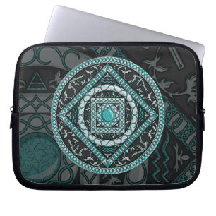 Funda de portátiles Aquarius Mandala