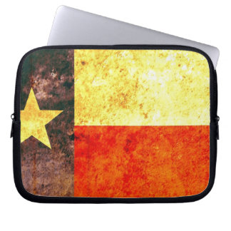 Funda de portátiles con bandera de Texas