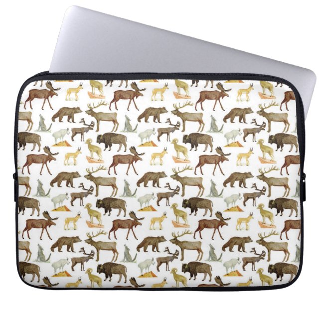 Funda de portátiles de 13" de National Parks Wildl (Frente)