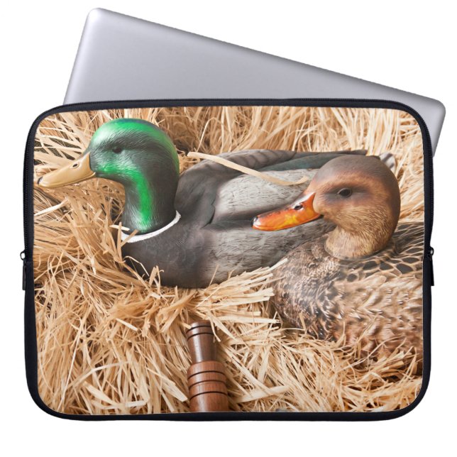 Funda de portátiles de caza de Drake de Mallard Ca (Frente)