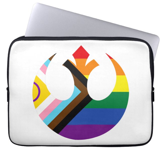 Funda de portátiles de la Alianza Orgullosa (Frente)