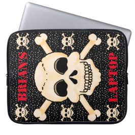 Funda de portátiles Skull and Crossbone