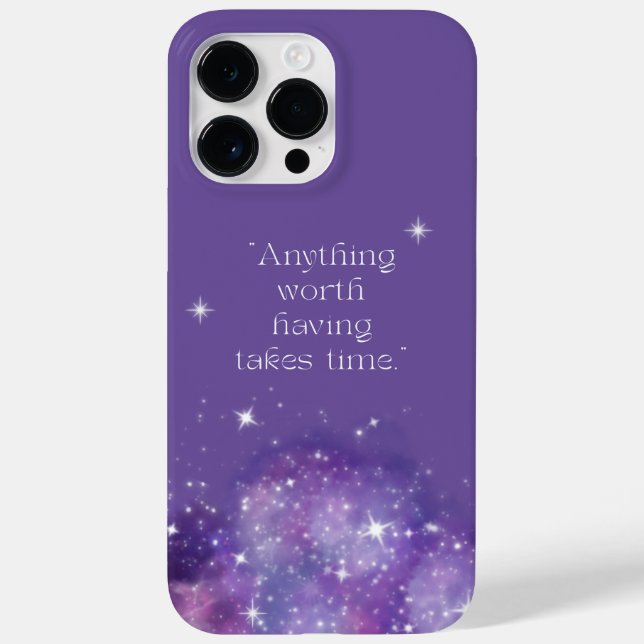 funda de presupuesto inspirador para iPhone 14 Pro (Reverso)