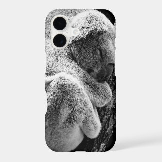 Funda de protección para teléfono con koala dormid