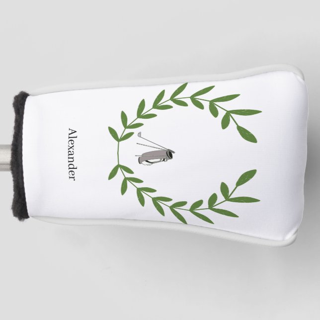Funda de putter con correa de Laurel y bolsa de go (Anverso)