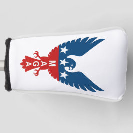 Funda de putter del club de golf MAGA Hawk