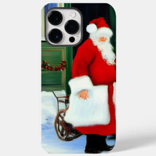 Funda de Santa Claus Artwork iPhone 14 Pro Max