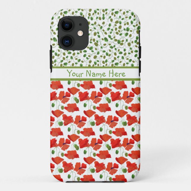 Funda de Scarlet Poppies Mix'n'Match para iPhone 5 (Reverso)