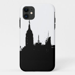 Funda de Silhouette iPhone 5/5S en línea aérea de