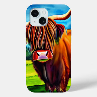 Funda de Smartphone Highland Cow