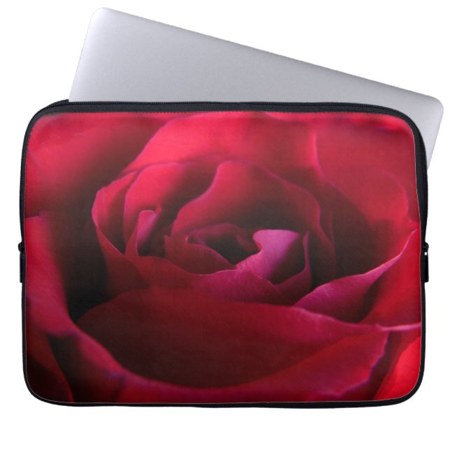 Funda de tableta Rosa romántico con funda de portá (Frente)