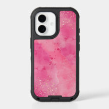 Funda de teléfono abstracta con salpicaduras de ac