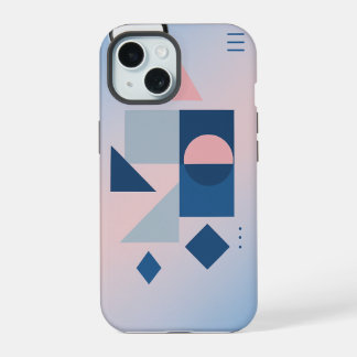 Funda de teléfono abstracta moderna con colores vi