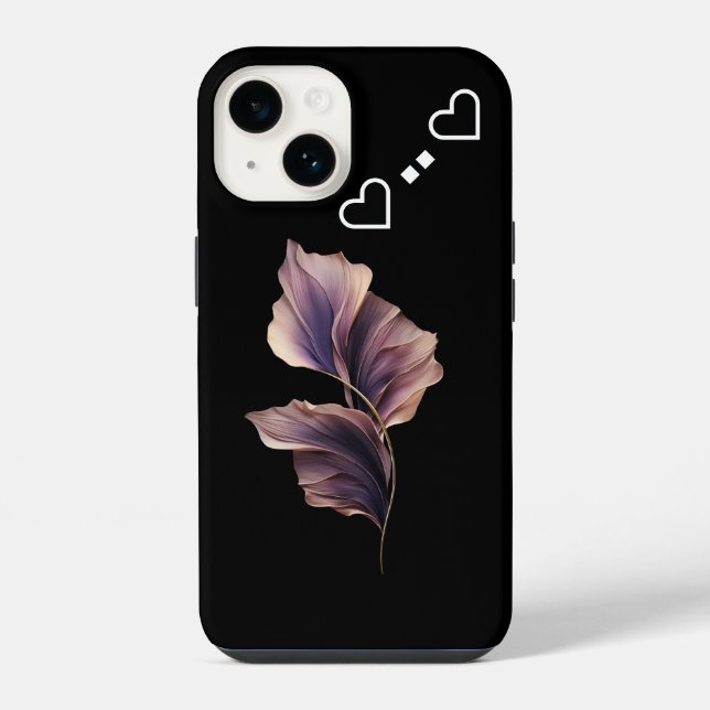 Funda de teléfono abstracta para Iphone 14 (Reverso )