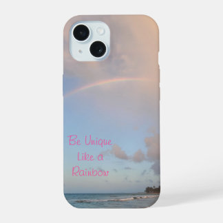 Funda de teléfono arcoíris