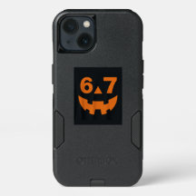 Funda de teléfono Calabaza Cara 67 Seis Siete