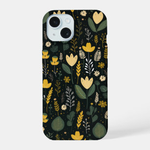 Funda de teléfono clásica botánica
