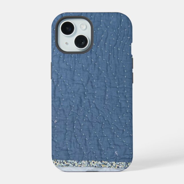 Funda de teléfono con acolchado manual (Reverso )