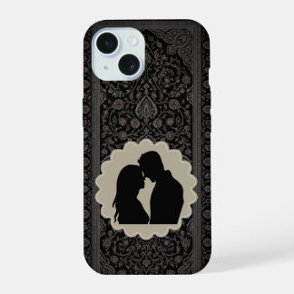 Funda de teléfono con camafeo vintage personalizad