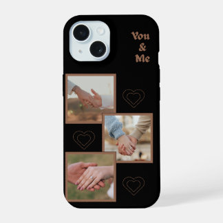 Funda de teléfono con collage de fotos personaliza