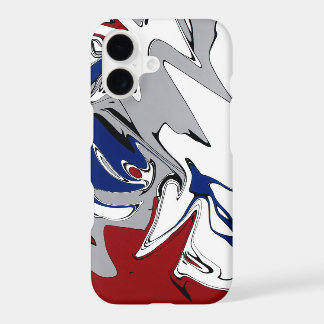 Funda de teléfono con diseño de arte abstracto