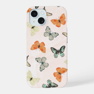 Funda de teléfono con diseño de mariposa